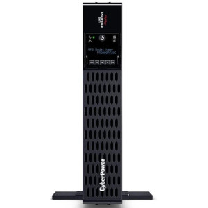 CyberPower PR2000RT2UC Rack/Tower UPS, UL Rated, Rotatable LCD panel, 8× NEMA 5-20R, Expanded runtime